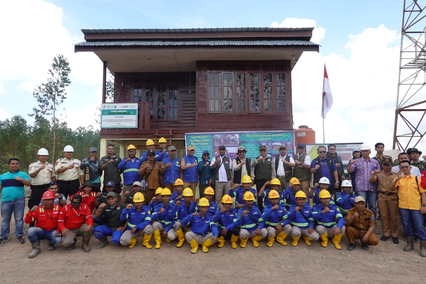PERESMIAN & PENGAKTIFAN KEMBALI TIM PAGARAPAT DI KANTONG HABITAT SUGIHAN SIMPANG HERAN